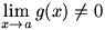 the denominator is nonzero