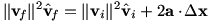 ||v_f||^2=||v_i||^2+2ax